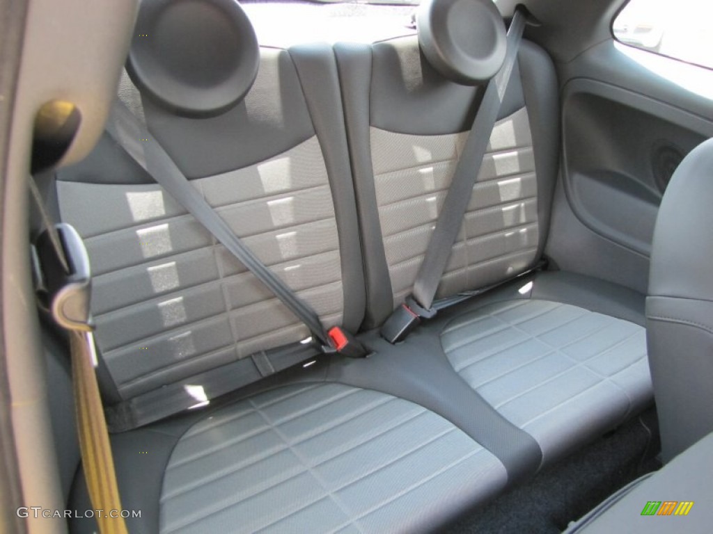 Sport Tessuto Nero/Nero (Black/Black) Interior 2012 Fiat 500 Sport Photo #56321683