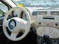 2012 Mocha Latte (Light Brown) Fiat 500 c cabrio Pop  photo #11