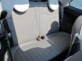 Tessuto Avorio-Nero/Avorio (Ivory-Black/Ivory) 2012 Fiat 500 c cabrio Lounge Interior Color