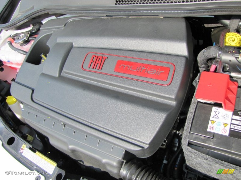 2012 Fiat 500 c cabrio Lounge 1.4 Liter SOHC 16-Valve MultiAir 4 Cylinder Engine Photo #56322346