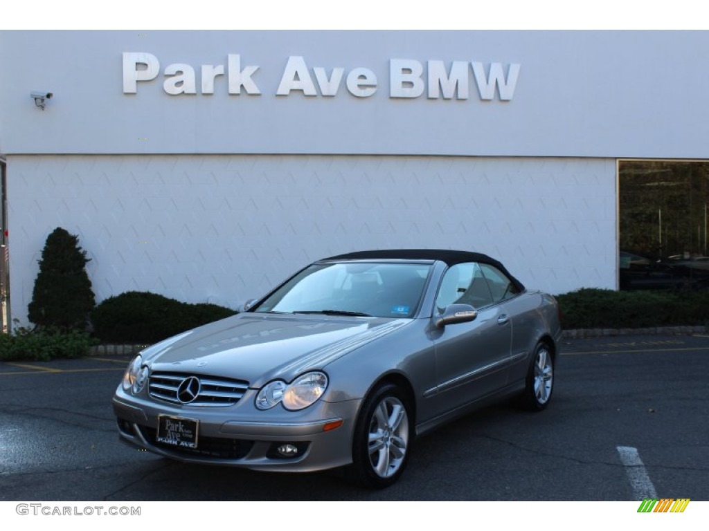 2006 CLK 350 Cabriolet - Pewter Metallic / Ash photo #1