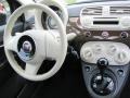 Tessuto Grigio/Avorio (Grey/Ivory) Dashboard Photo for 2012 Fiat 500 #56322445