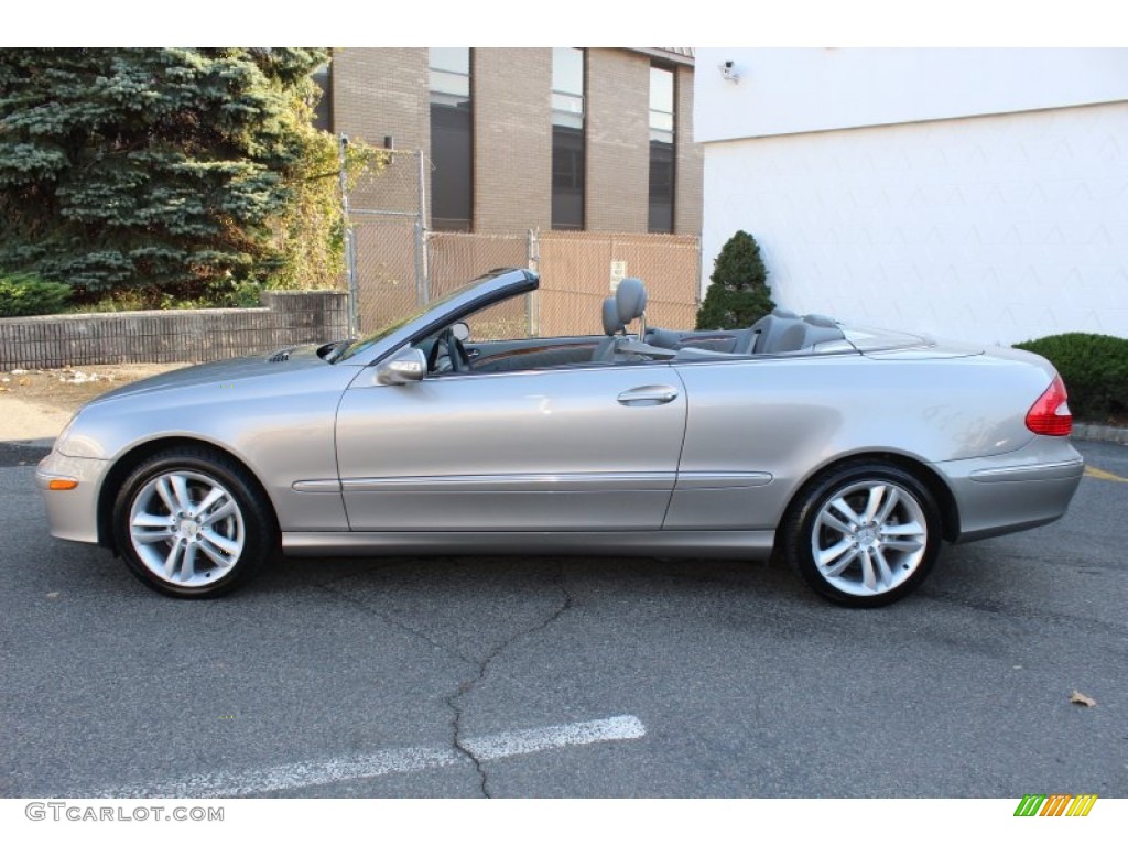 Pewter Metallic 2006 Mercedes-Benz CLK 350 Cabriolet Exterior Photo #56322463