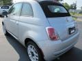 2012 Argento (Silver) Fiat 500 c cabrio Pop  photo #2