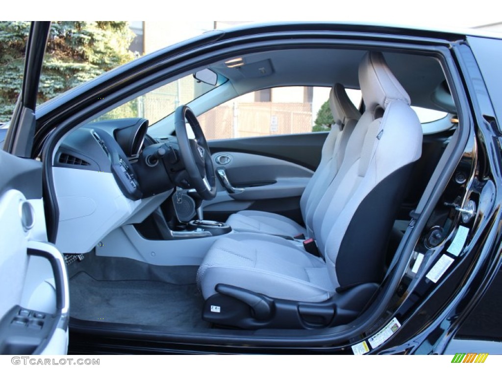 Gray Fabric Interior 2011 Honda CR-Z EX Navigation Sport Hybrid Photo #56322790