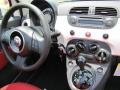 Tessuto Rosso/Nero (Red/Black) Dashboard Photo for 2012 Fiat 500 #56322838