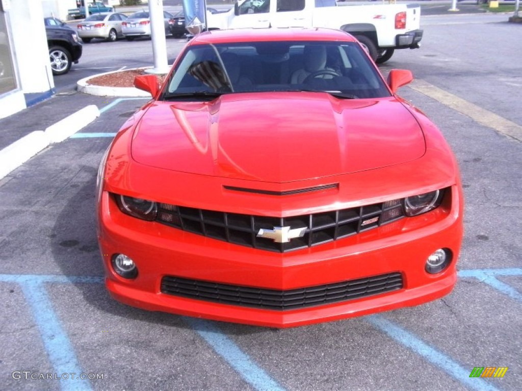 Victory Red 2010 Chevrolet Camaro SS Coupe Exterior Photo #56322862