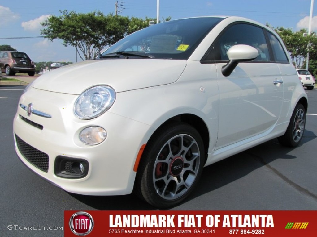 Bianco Perla (Pearl White) Fiat 500