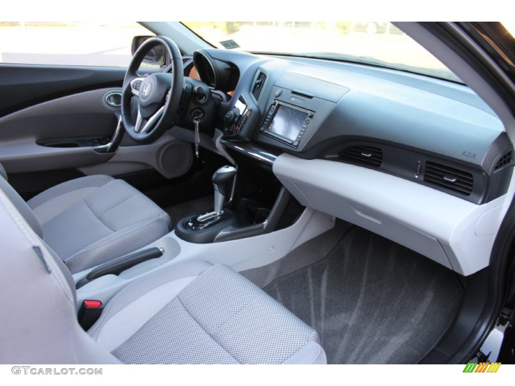 2011 Honda CR-Z EX Navigation Sport Hybrid Gray Fabric Dashboard Photo #56322895