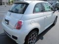 2012 Bianco Perla (Pearl White) Fiat 500 Sport  photo #3