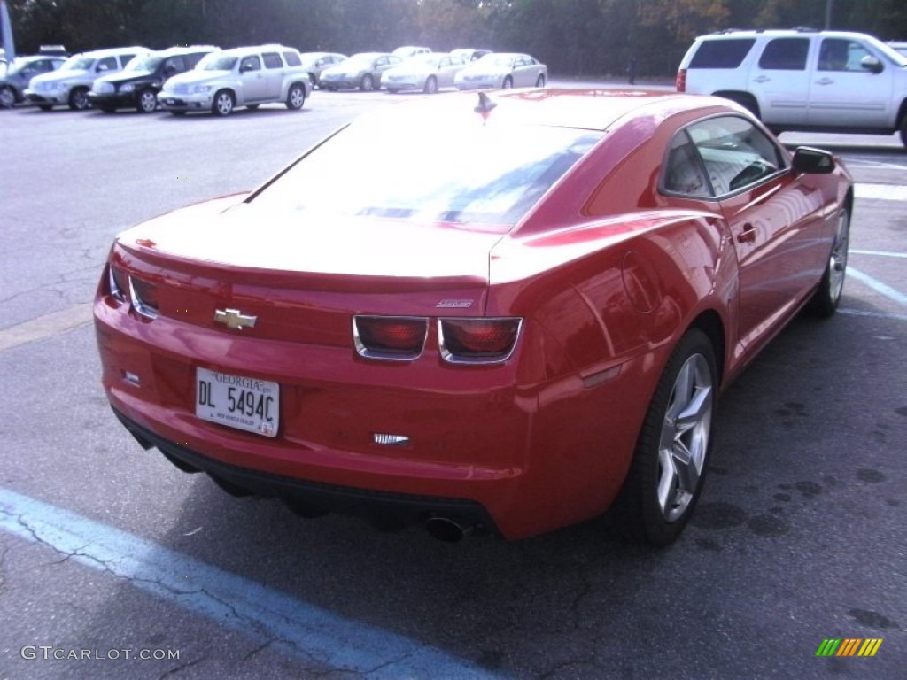 2010 Camaro SS Coupe - Victory Red / Gray photo #8