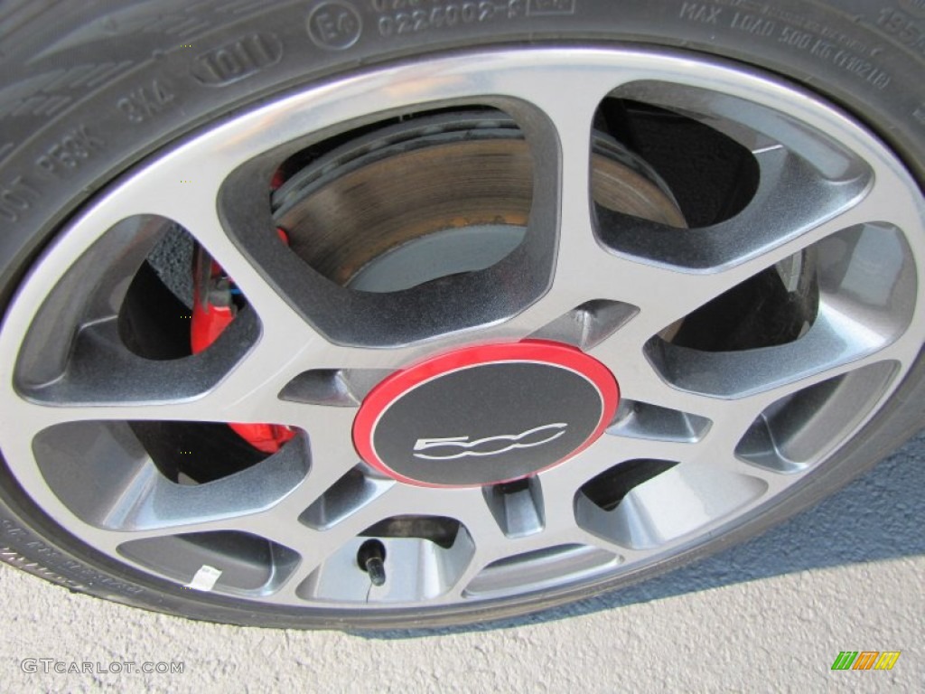 2012 Fiat 500 Sport Wheel Photo #56322913