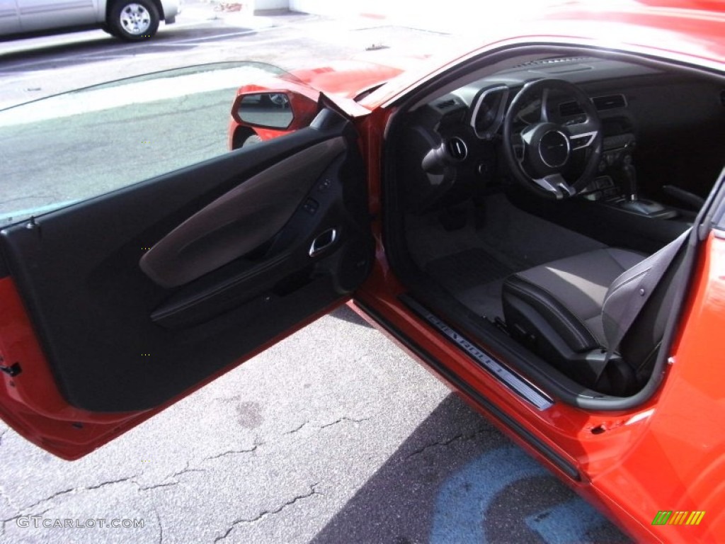 2010 Camaro SS Coupe - Victory Red / Gray photo #10