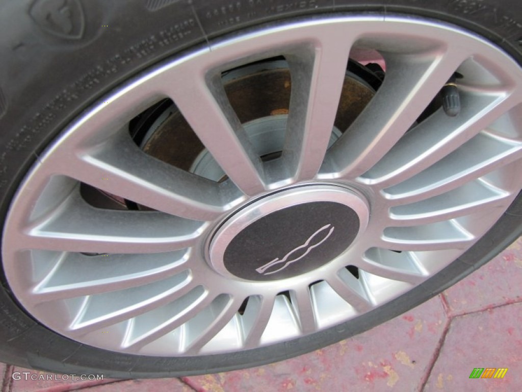 2012 Fiat 500 Lounge Wheel Photo #56323141