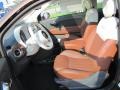Pelle Marrone/Avorio (Brown/Ivory) Interior Photo for 2012 Fiat 500 #56323150