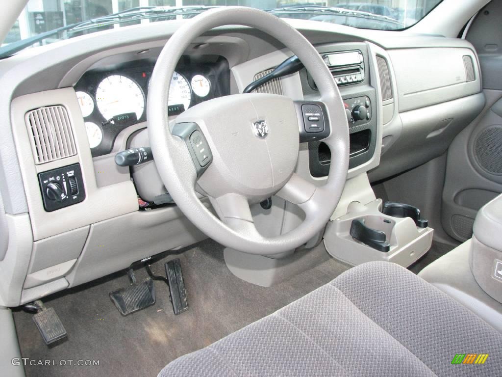 2005 Ram 1500 Big Horn Edition Quad Cab - Bright White / Dark Slate Gray photo #15