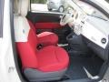 Tessuto Rosso/Avorio (Red/Ivory) Interior Photo for 2012 Fiat 500 #56323300