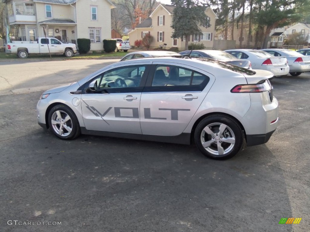 Silver Ice Metallic 2012 Chevrolet Volt Hatchback Exterior Photo #56323538