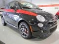 2012 Nero (Black) Fiat 500 Sport  photo #4