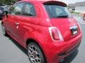 2012 Rosso Brillante (Red) Fiat 500 Sport  photo #2