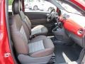 Sport Tessuto Marrone/Nero (Brown/Black) 2012 Fiat 500 Sport Interior Color