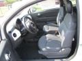  2012 500 Pop Tessuto Grigio/Nero (Grey/Black) Interior