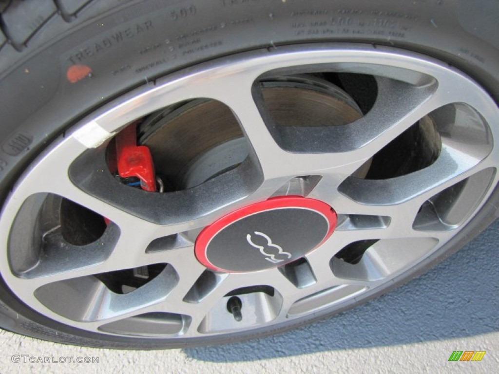 2012 Fiat 500 Sport Wheel Photo #56324165
