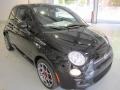 2012 Nero (Black) Fiat 500 Sport  photo #4