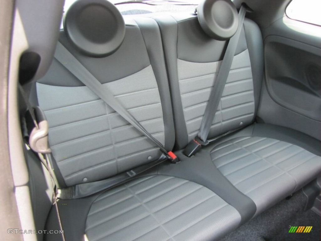Sport Tessuto Nero/Nero (Black/Black) Interior 2012 Fiat 500 Sport Photo #56324303
