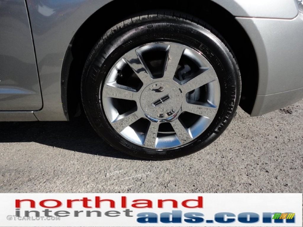 2008 MKZ AWD Sedan - Vapor Silver Metallic / Light Stone photo #9