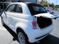2012 Bianco Perla (Pearl White) Fiat 500 c cabrio Lounge  photo #7