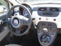 Tessuto Avorio-Nero/Nero (Ivory-Black/Black) Dashboard Photo for 2012 Fiat 500 #56324795