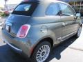 2012 Verde Oliva (Green) Fiat 500 c cabrio Lounge  photo #3