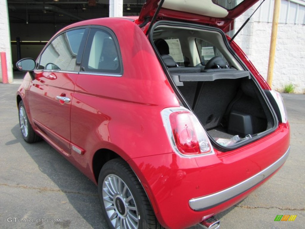 2012 Fiat 500 Lounge Trunk Photo #56325008