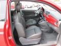 2012 Rosso Brillante (Red) Fiat 500 Lounge  photo #8