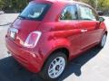 2012 Rosso Brillante (Red) Fiat 500 Pop  photo #3