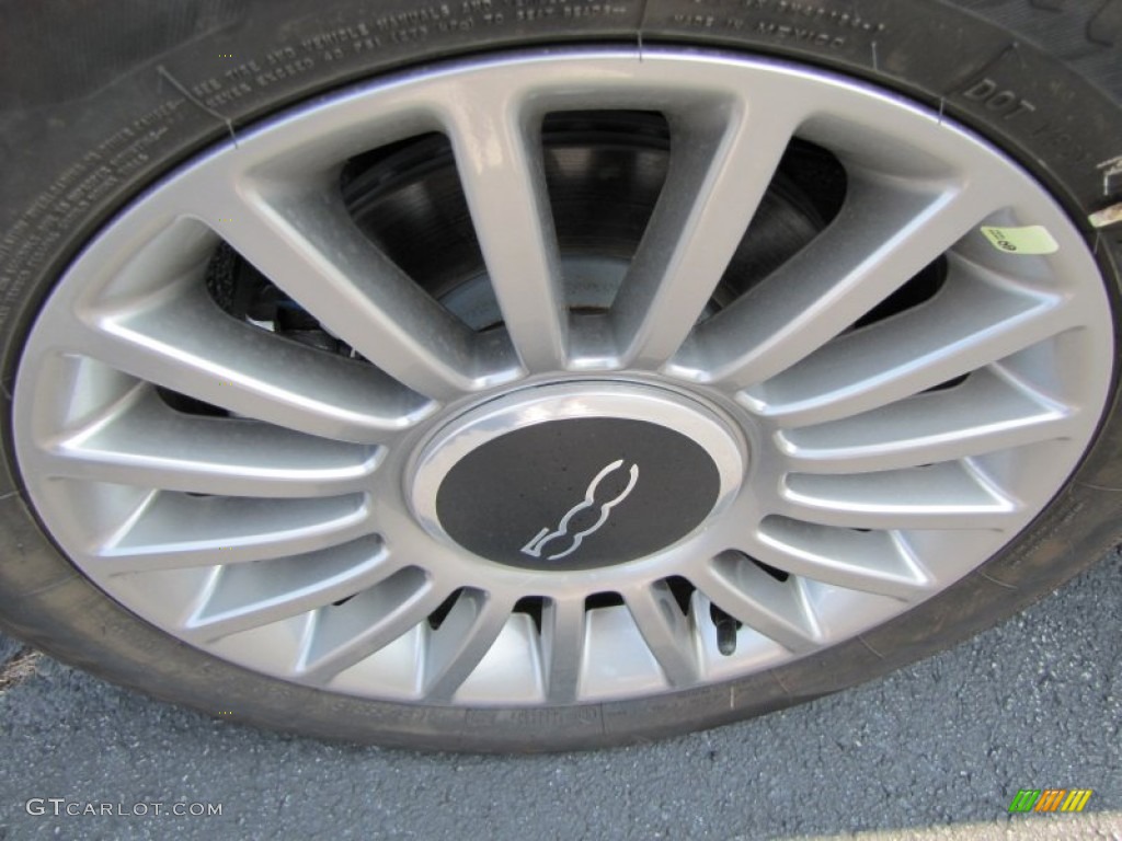 2012 Fiat 500 Lounge Wheel Photo #56325458