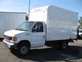 Oxford White - E Series Cutaway E350 Commercial Moving Van Photo No. 3