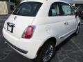 2012 Bianco (White) Fiat 500 Lounge  photo #3