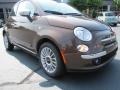 2012 Espresso (Brown) Fiat 500 Lounge  photo #4