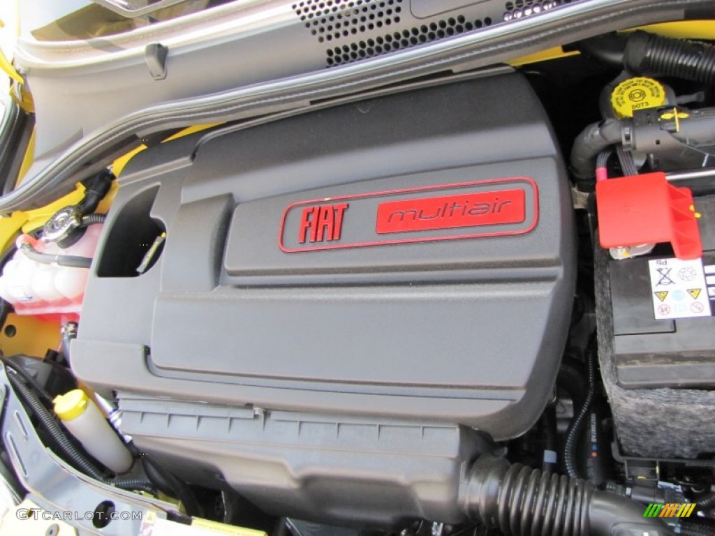 2012 Fiat 500 Lounge 1.4 Liter SOHC 16-Valve MultiAir 4 Cylinder Engine Photo #56325911
