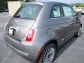 2012 Grigio (Grey) Fiat 500 Lounge  photo #3