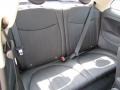 Pelle Nera/Nera (Black/Black) 2012 Fiat 500 Lounge Interior Color