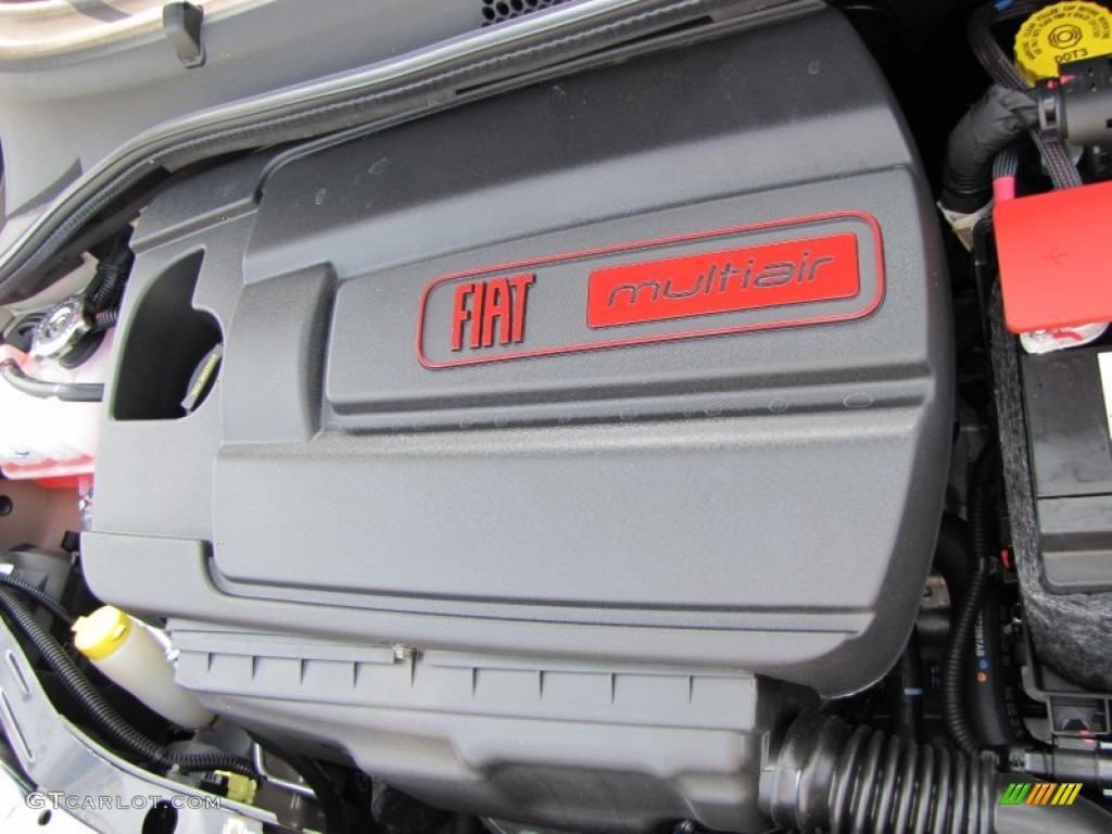 2012 Fiat 500 Lounge 1.4 Liter SOHC 16-Valve MultiAir 4 Cylinder Engine Photo #56326128