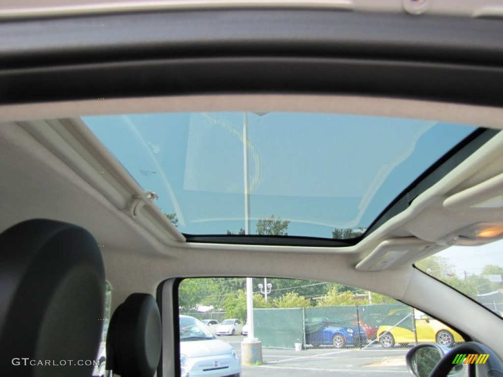 2012 Fiat 500 Lounge Sunroof Photo #56326235