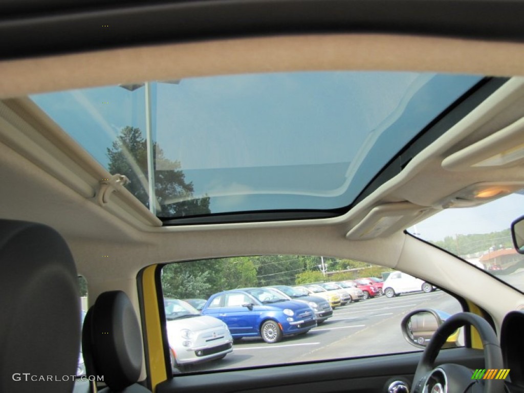 2012 Fiat 500 Lounge Sunroof Photo #56326349