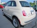 2012 Mocha Latte (Light Brown) Fiat 500 Lounge  photo #2