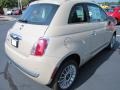 2012 Mocha Latte (Light Brown) Fiat 500 Lounge  photo #3