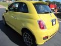 2012 Giallo (Yellow) Fiat 500 Sport  photo #2