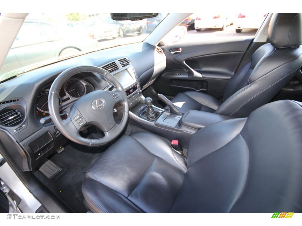 Black Interior 2006 Lexus IS 250 Photo #56326550